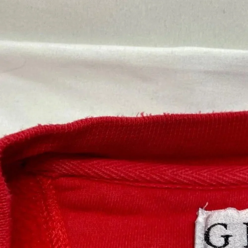 Vintage Nebraska Cornhuskers Sweatshirt Men's XXL Red 90s Gear For Sports Cotton - Picture 13 of 16